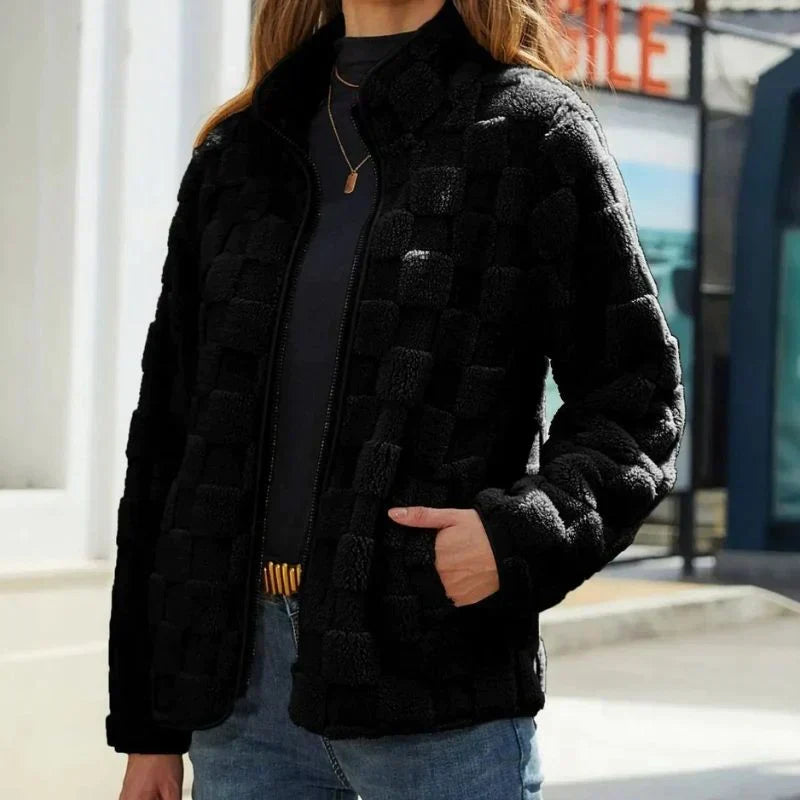 Checkered Padded Jacket