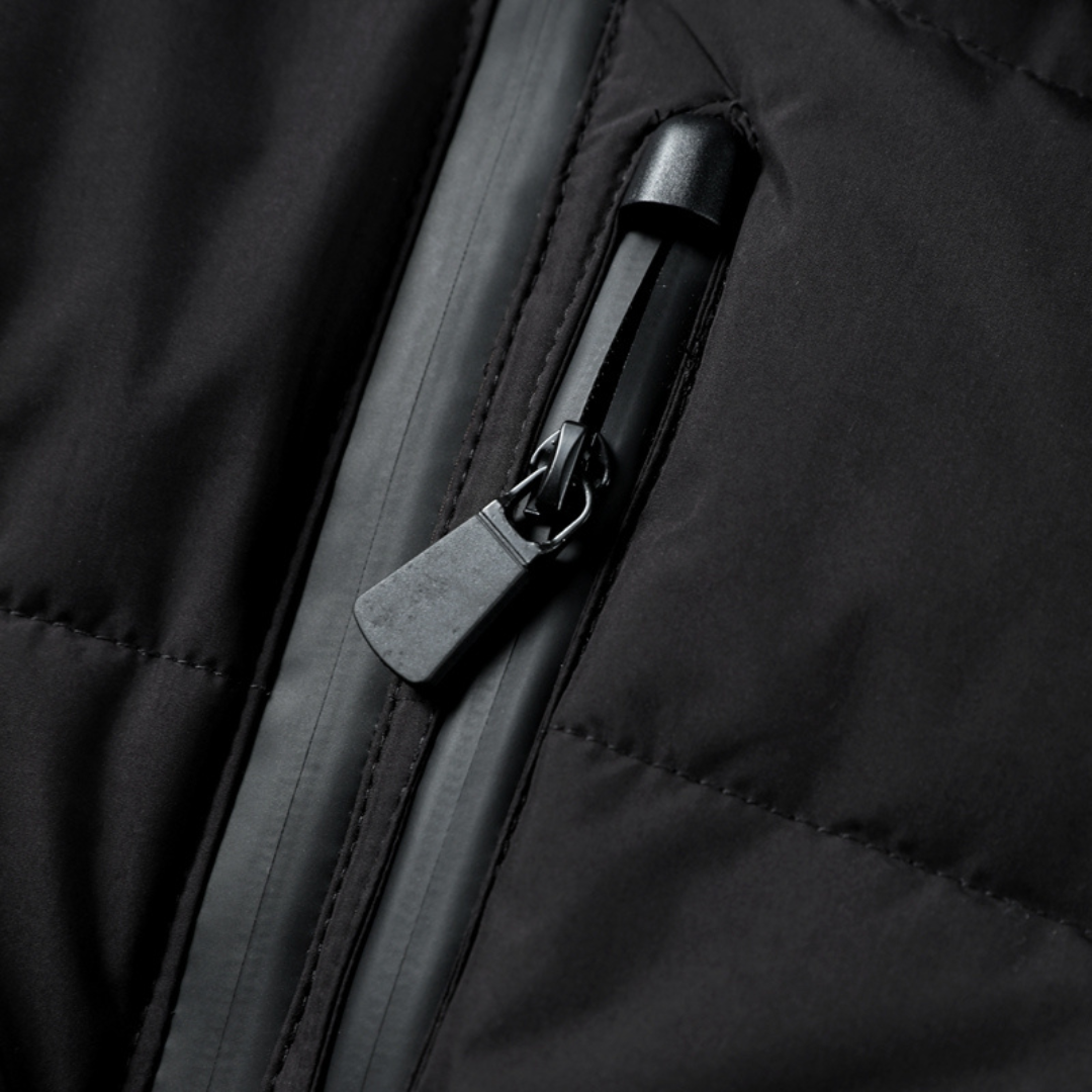 Collared Belted Quilted Jacket