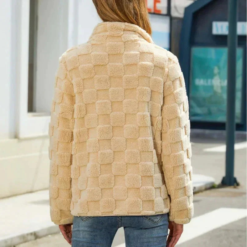 Checkered Padded Jacket