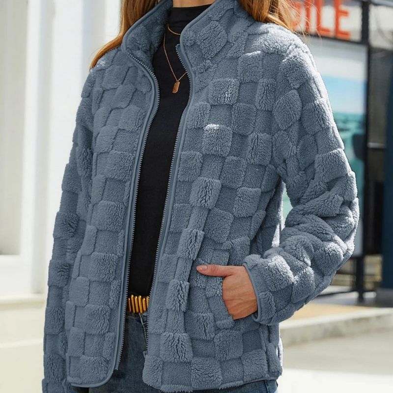 Checkered Padded Jacket