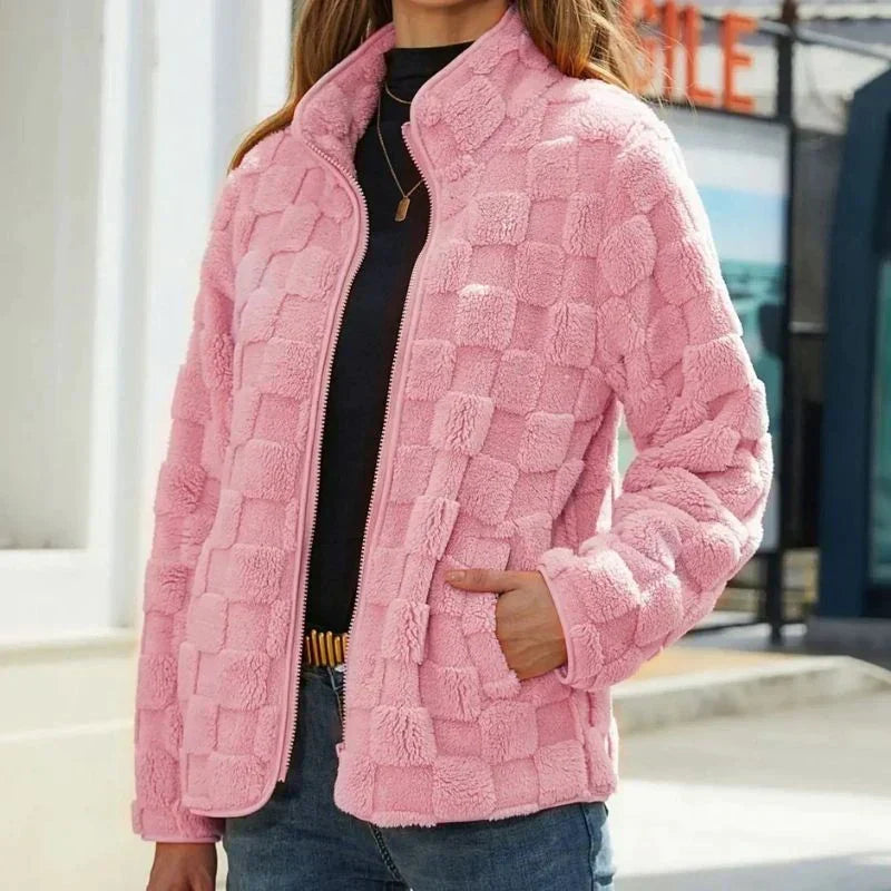 Checkered Padded Jacket
